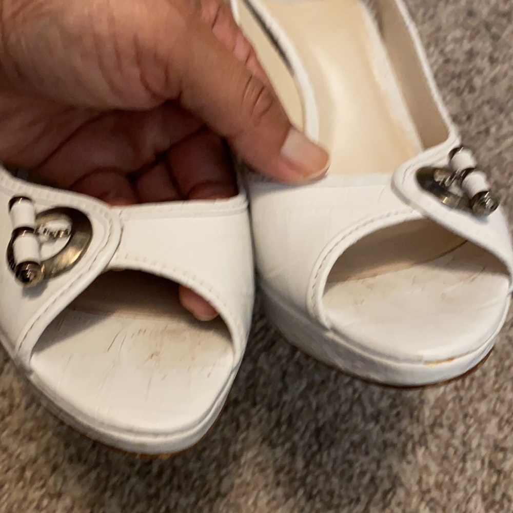 White Christian DIOR HEELS - Picture 5 of 12